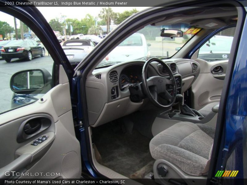Indigo Blue Metallic / Medium Pewter 2003 Chevrolet TrailBlazer LS