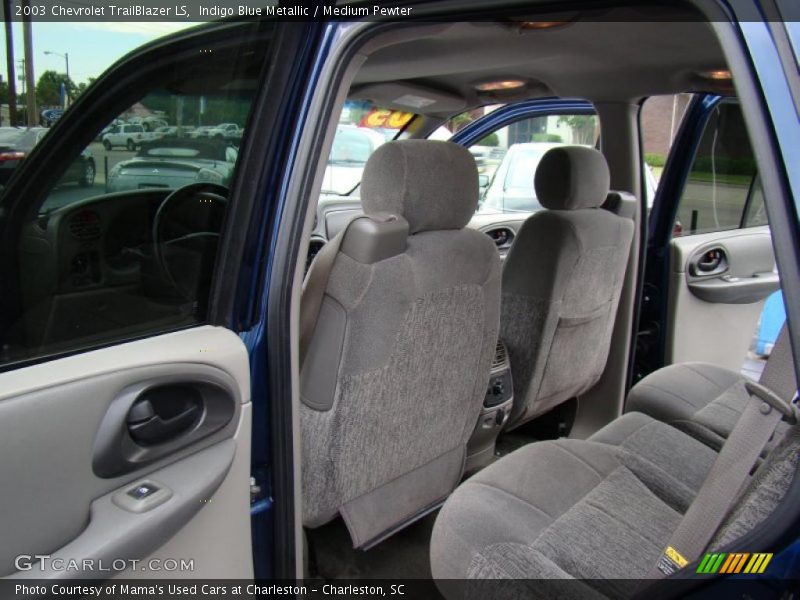 Indigo Blue Metallic / Medium Pewter 2003 Chevrolet TrailBlazer LS