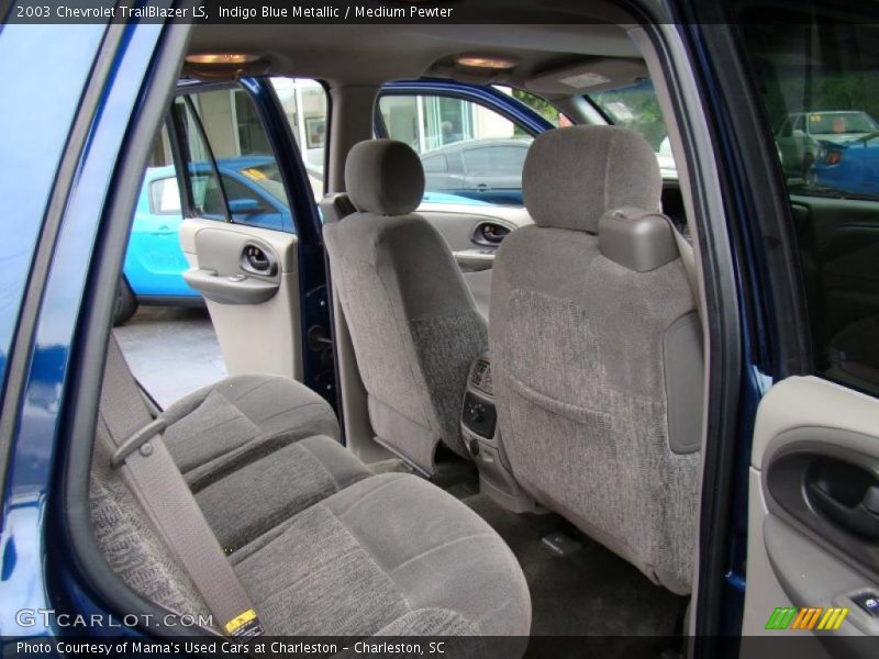 Indigo Blue Metallic / Medium Pewter 2003 Chevrolet TrailBlazer LS