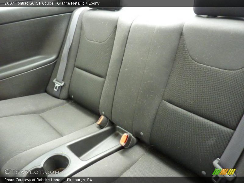 Granite Metallic / Ebony 2007 Pontiac G6 GT Coupe