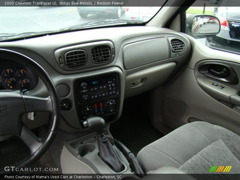 Indigo Blue Metallic / Medium Pewter 2003 Chevrolet TrailBlazer LS