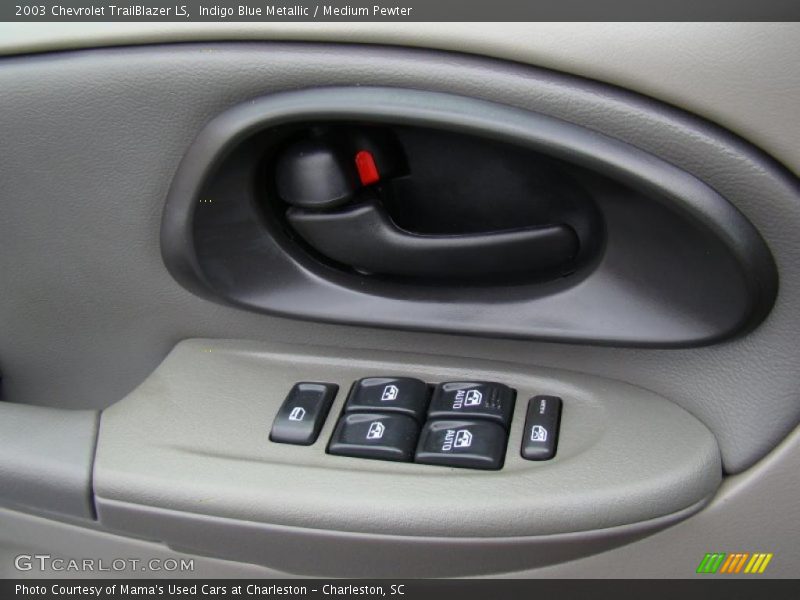 Indigo Blue Metallic / Medium Pewter 2003 Chevrolet TrailBlazer LS