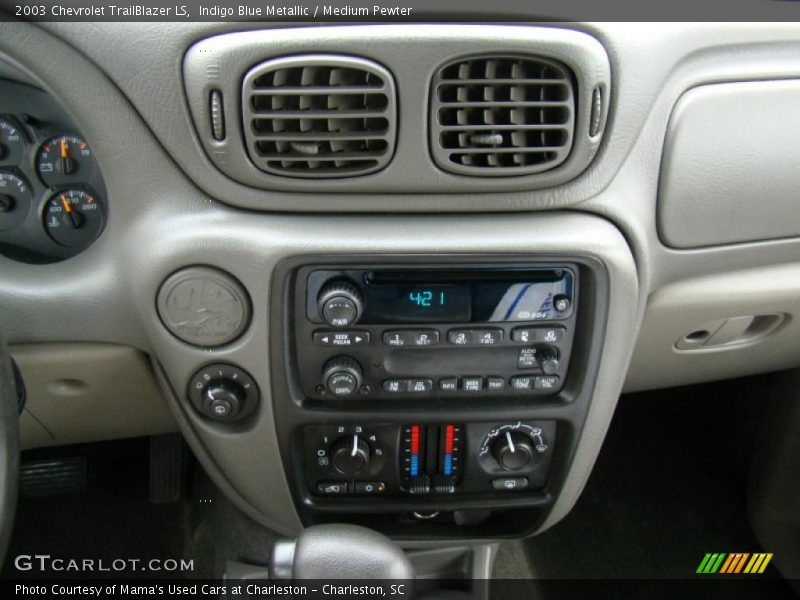 Indigo Blue Metallic / Medium Pewter 2003 Chevrolet TrailBlazer LS