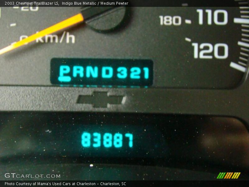Indigo Blue Metallic / Medium Pewter 2003 Chevrolet TrailBlazer LS