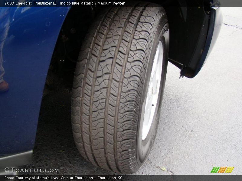 Indigo Blue Metallic / Medium Pewter 2003 Chevrolet TrailBlazer LS