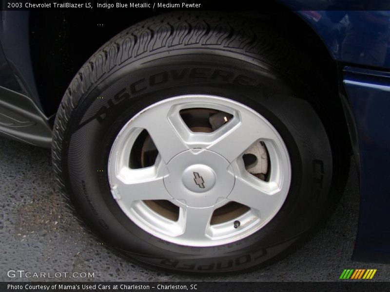 Indigo Blue Metallic / Medium Pewter 2003 Chevrolet TrailBlazer LS