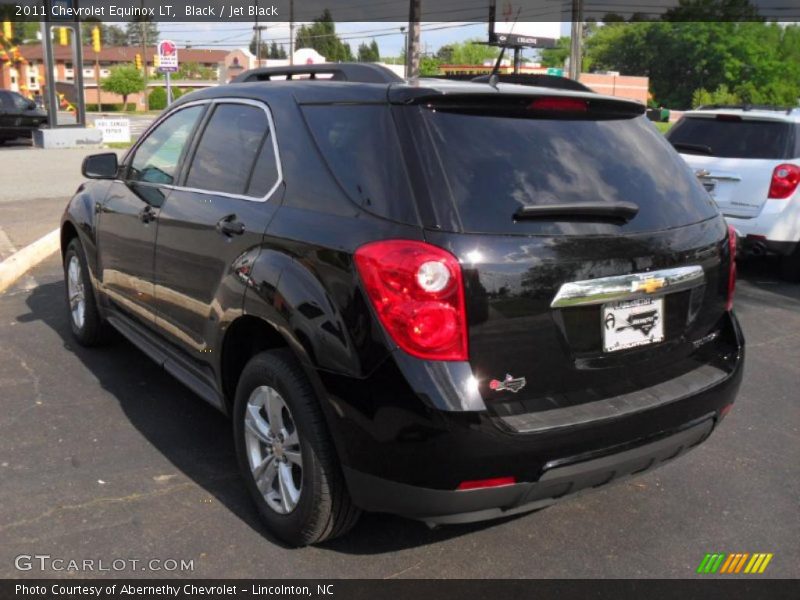 Black / Jet Black 2011 Chevrolet Equinox LT