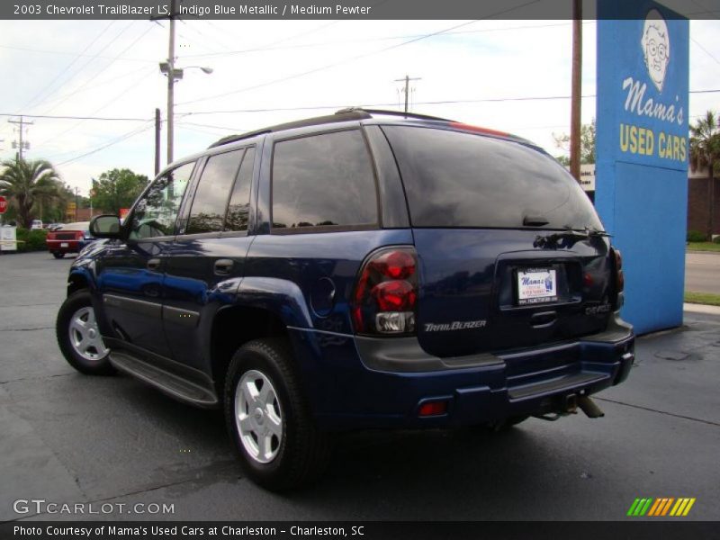 Indigo Blue Metallic / Medium Pewter 2003 Chevrolet TrailBlazer LS