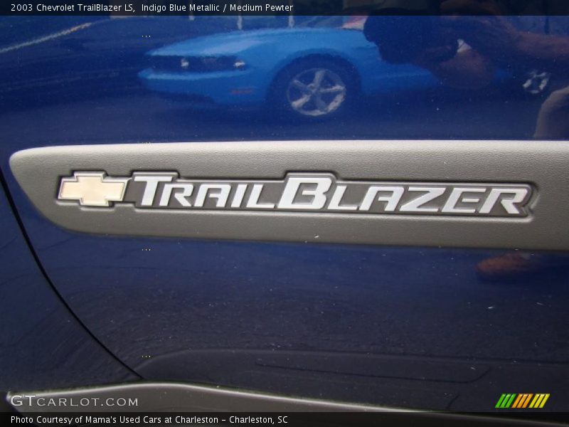 Indigo Blue Metallic / Medium Pewter 2003 Chevrolet TrailBlazer LS