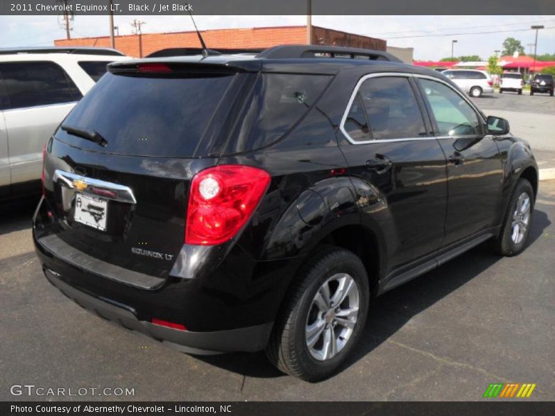 Black / Jet Black 2011 Chevrolet Equinox LT