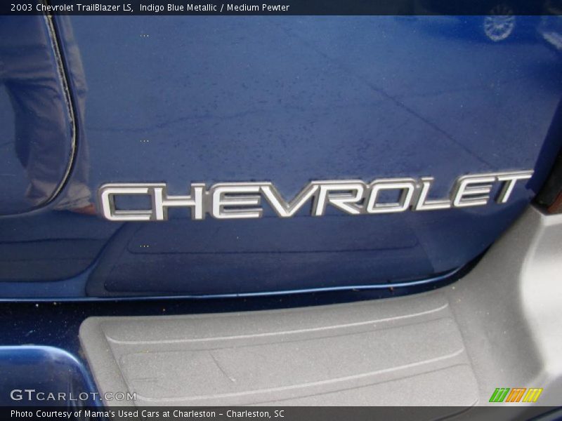Indigo Blue Metallic / Medium Pewter 2003 Chevrolet TrailBlazer LS