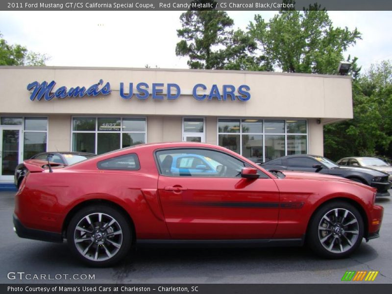 Red Candy Metallic / CS Charcoal Black/Carbon 2011 Ford Mustang GT/CS California Special Coupe