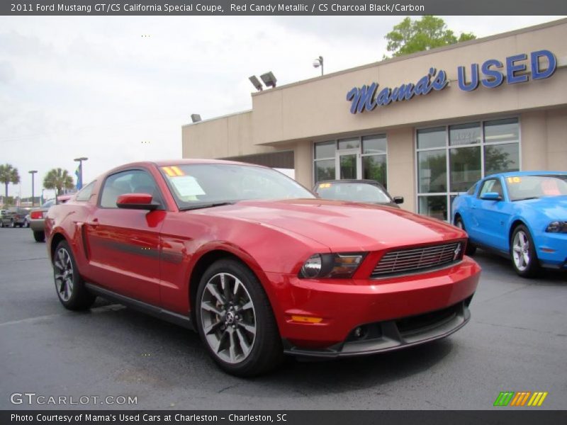 Red Candy Metallic / CS Charcoal Black/Carbon 2011 Ford Mustang GT/CS California Special Coupe
