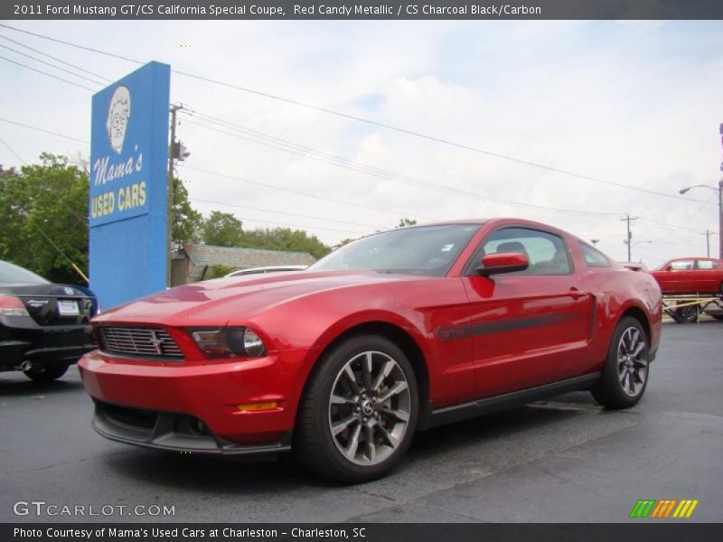Red Candy Metallic / CS Charcoal Black/Carbon 2011 Ford Mustang GT/CS California Special Coupe