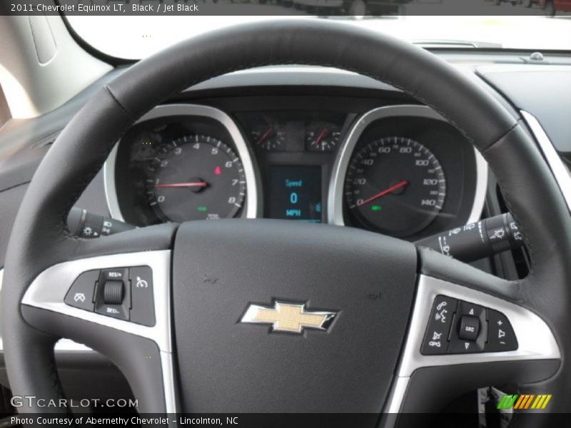 Black / Jet Black 2011 Chevrolet Equinox LT