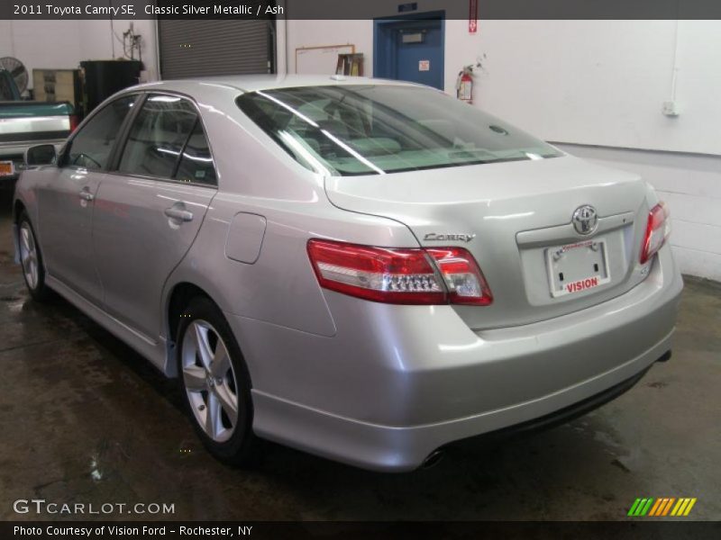 Classic Silver Metallic / Ash 2011 Toyota Camry SE