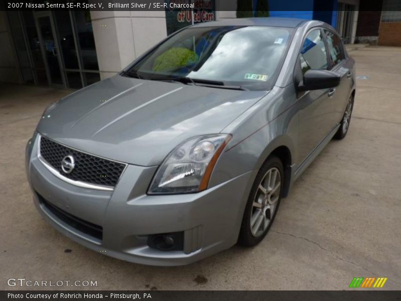 Front 3/4 View of 2007 Sentra SE-R Spec V