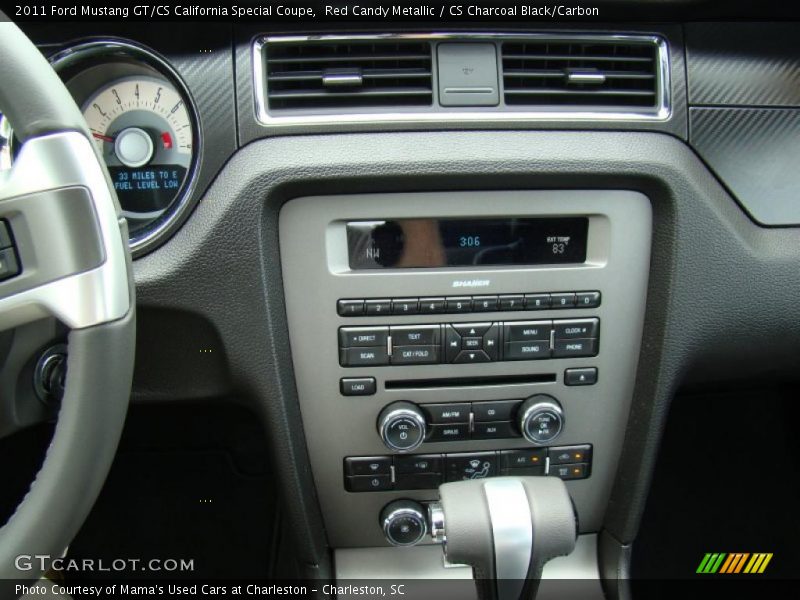 Controls of 2011 Mustang GT/CS California Special Coupe