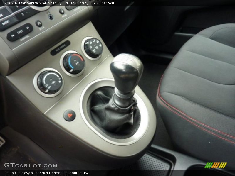  2007 Sentra SE-R Spec V 6 Speed Manual Shifter