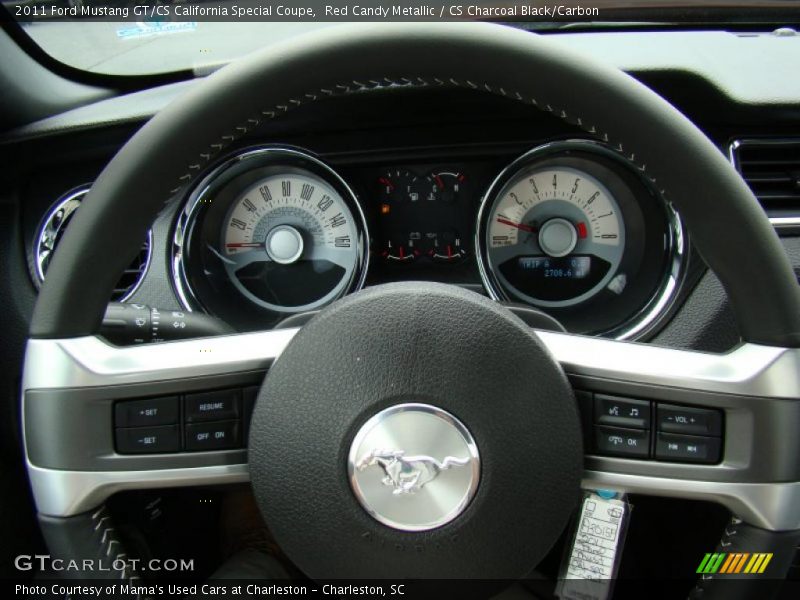  2011 Mustang GT/CS California Special Coupe Steering Wheel