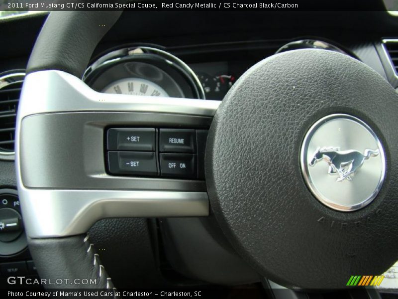 Controls of 2011 Mustang GT/CS California Special Coupe