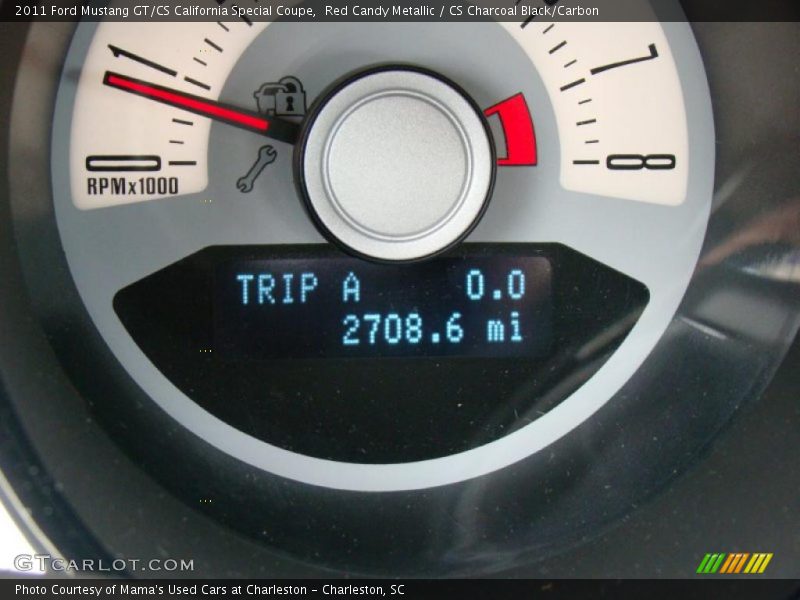 Red Candy Metallic / CS Charcoal Black/Carbon 2011 Ford Mustang GT/CS California Special Coupe