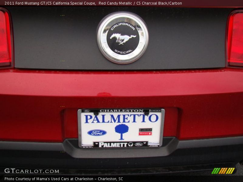 Red Candy Metallic / CS Charcoal Black/Carbon 2011 Ford Mustang GT/CS California Special Coupe