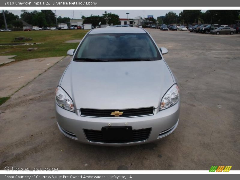Silver Ice Metallic / Ebony 2010 Chevrolet Impala LS