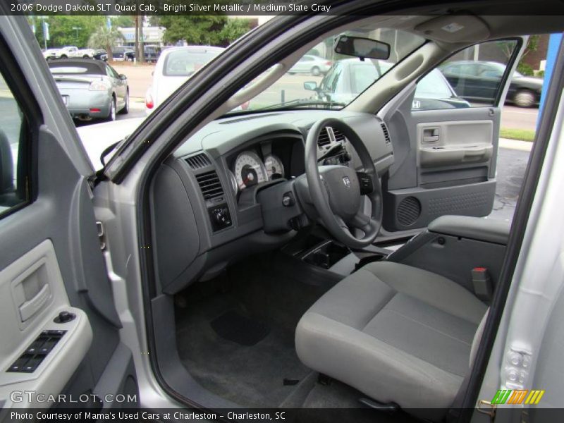  2006 Dakota SLT Quad Cab Medium Slate Gray Interior