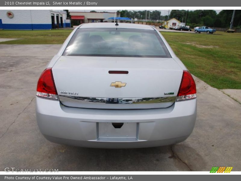 Silver Ice Metallic / Ebony 2010 Chevrolet Impala LS