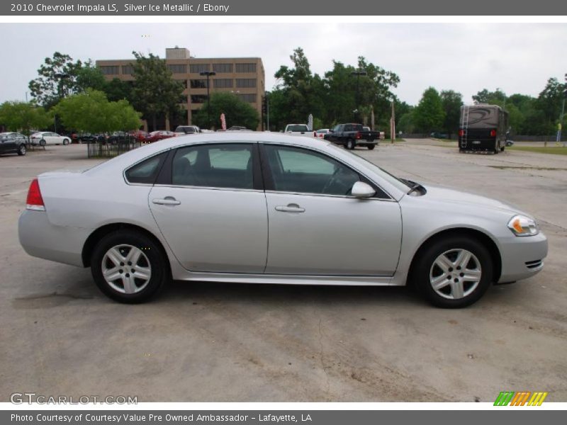 Silver Ice Metallic / Ebony 2010 Chevrolet Impala LS