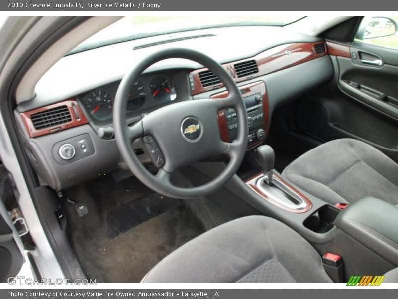 Silver Ice Metallic / Ebony 2010 Chevrolet Impala LS