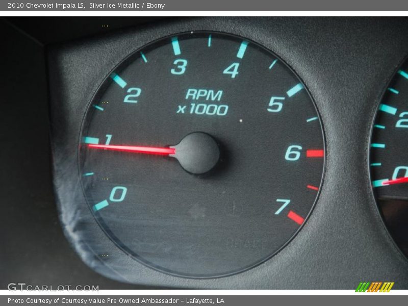 Silver Ice Metallic / Ebony 2010 Chevrolet Impala LS
