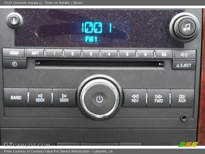 Silver Ice Metallic / Ebony 2010 Chevrolet Impala LS