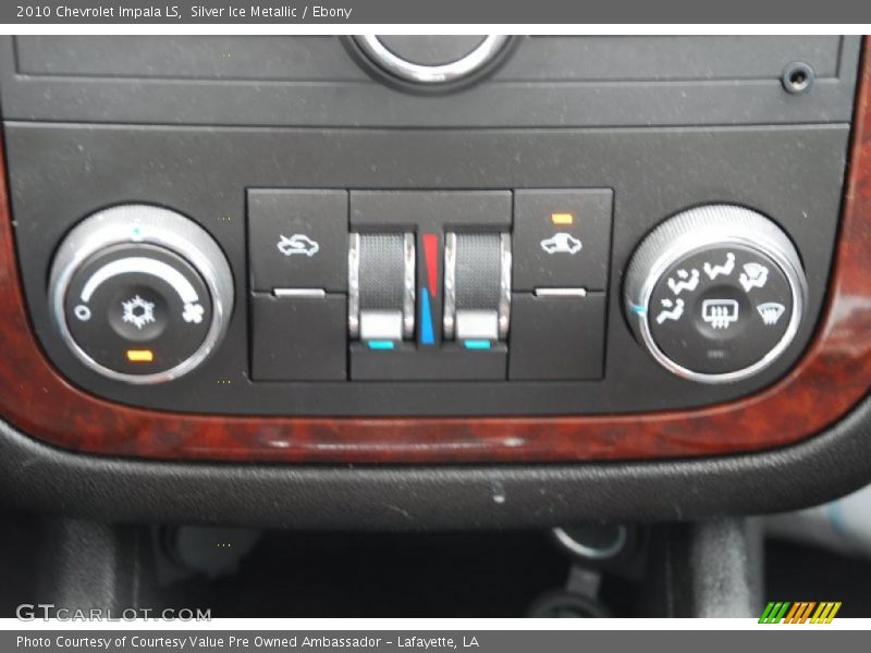 Silver Ice Metallic / Ebony 2010 Chevrolet Impala LS