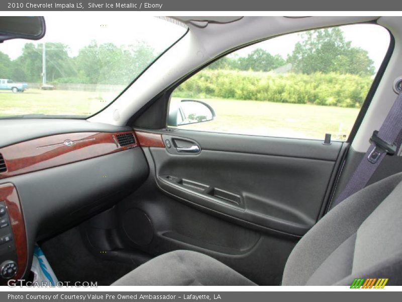 Silver Ice Metallic / Ebony 2010 Chevrolet Impala LS