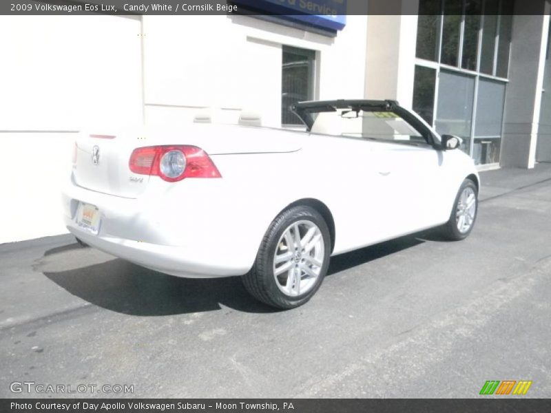 Candy White / Cornsilk Beige 2009 Volkswagen Eos Lux