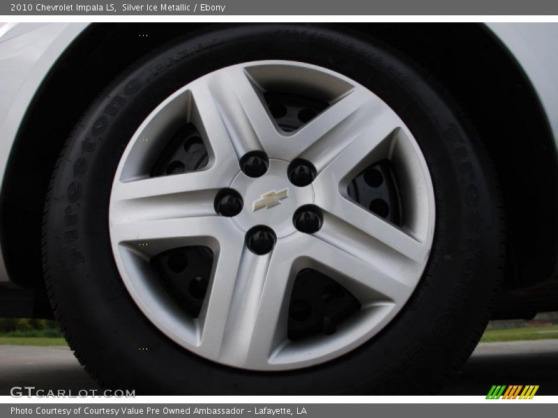 Silver Ice Metallic / Ebony 2010 Chevrolet Impala LS