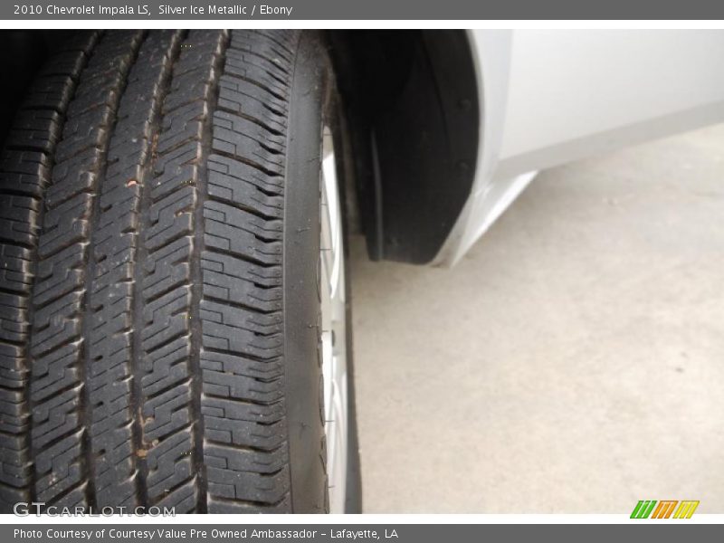 Silver Ice Metallic / Ebony 2010 Chevrolet Impala LS