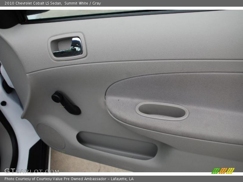 Summit White / Gray 2010 Chevrolet Cobalt LS Sedan