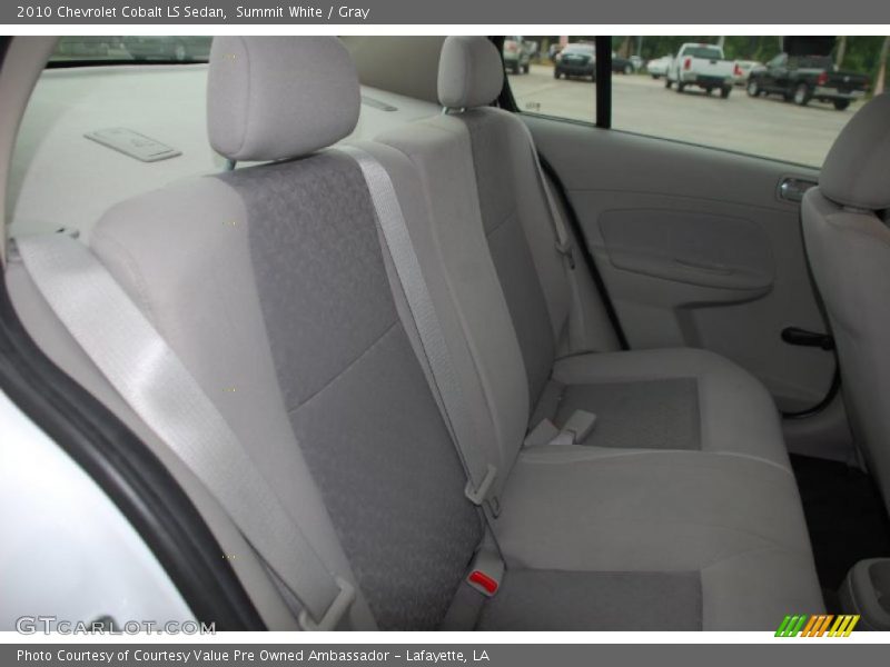 Summit White / Gray 2010 Chevrolet Cobalt LS Sedan