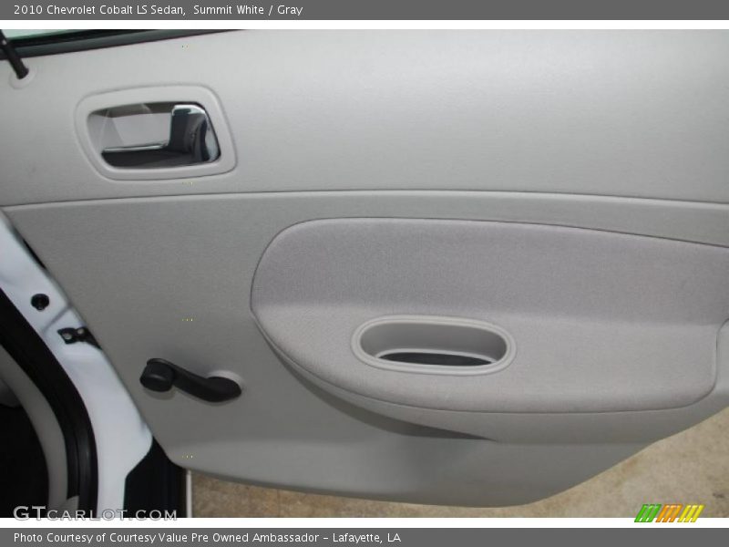 Summit White / Gray 2010 Chevrolet Cobalt LS Sedan