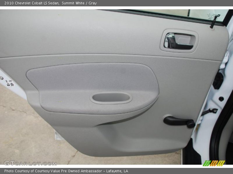 Summit White / Gray 2010 Chevrolet Cobalt LS Sedan