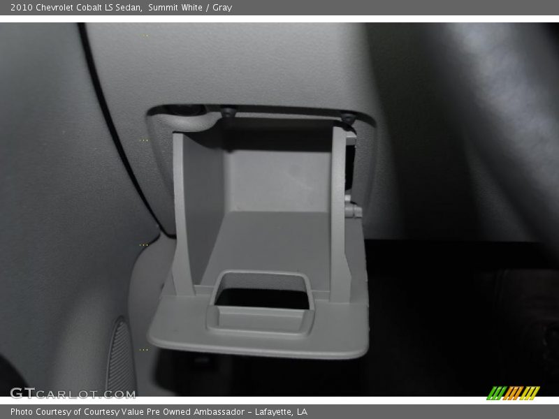 Summit White / Gray 2010 Chevrolet Cobalt LS Sedan