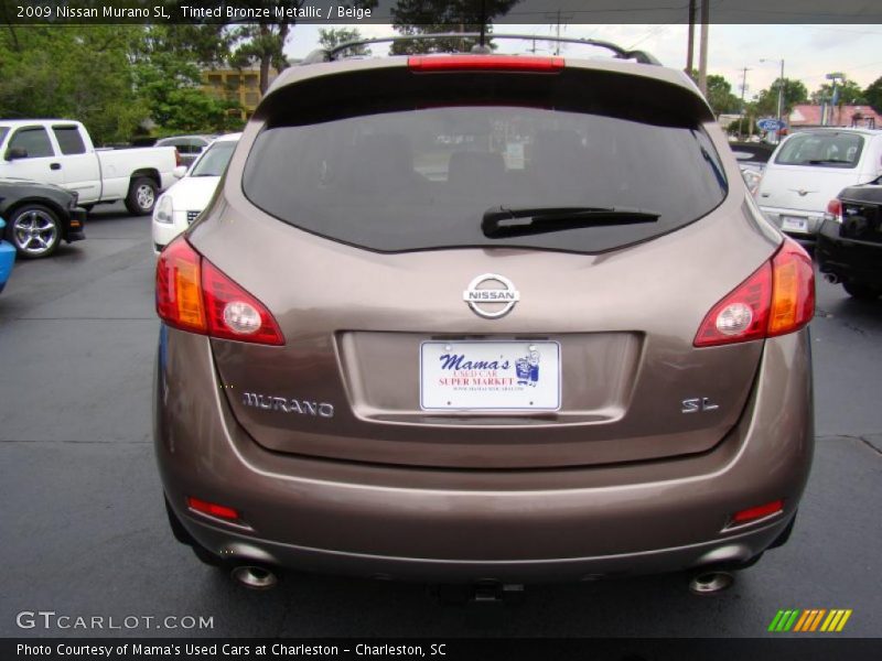 Tinted Bronze Metallic / Beige 2009 Nissan Murano SL