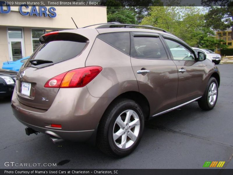 Tinted Bronze Metallic / Beige 2009 Nissan Murano SL