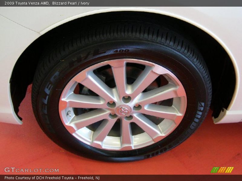 Blizzard Pearl / Ivory 2009 Toyota Venza AWD