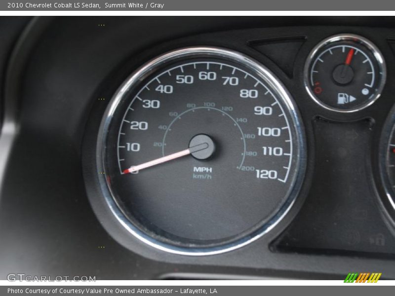 Summit White / Gray 2010 Chevrolet Cobalt LS Sedan
