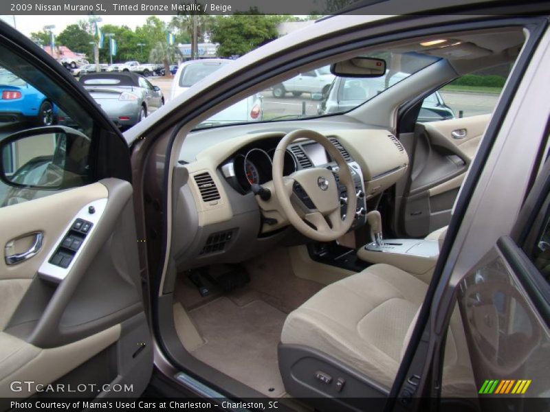 Tinted Bronze Metallic / Beige 2009 Nissan Murano SL