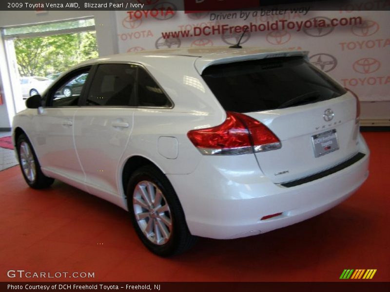 Blizzard Pearl / Ivory 2009 Toyota Venza AWD